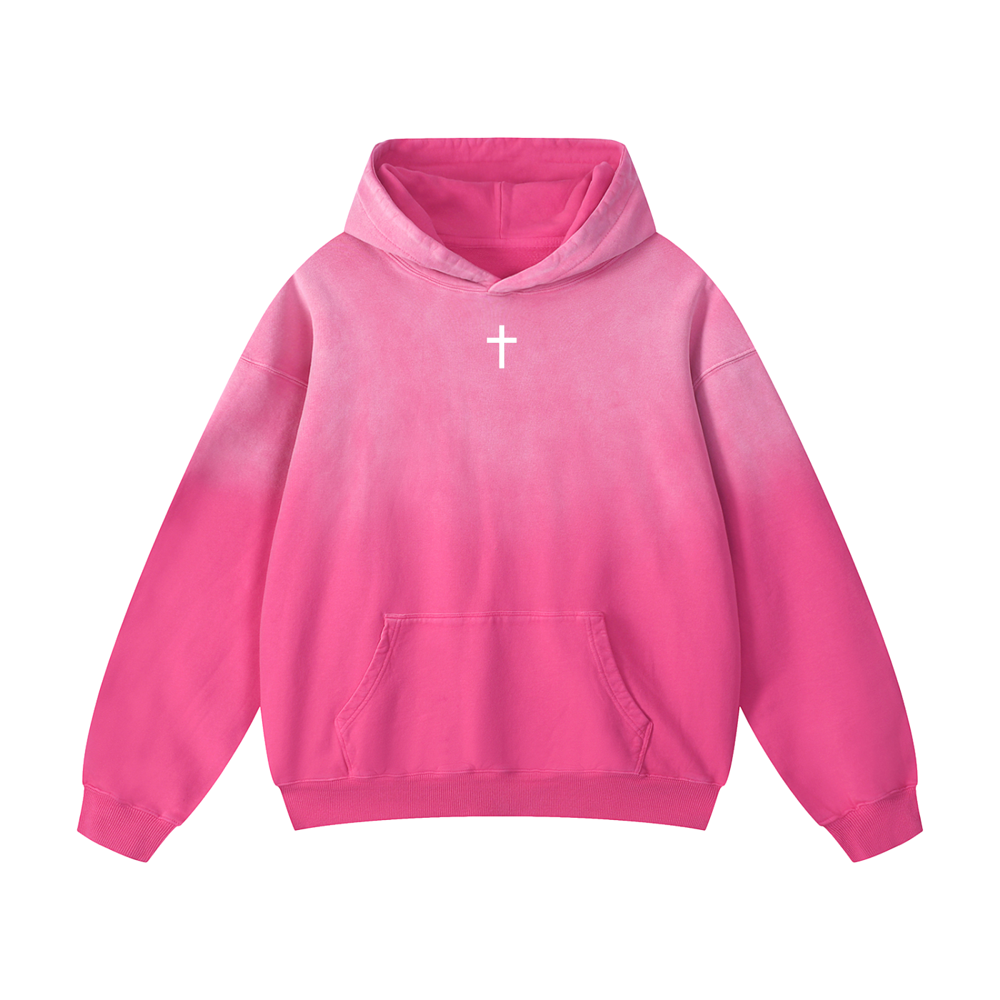 Jesus saved my life Sunfade Oversized Hoodie