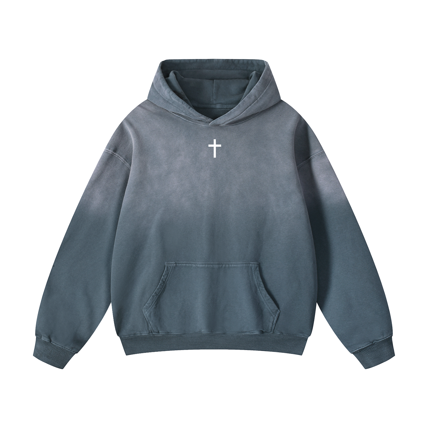 Jesus saved my life Sunfade Oversized Hoodie