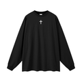 Jesus Saved My Life Oversized Long Sleeve T-Shirt