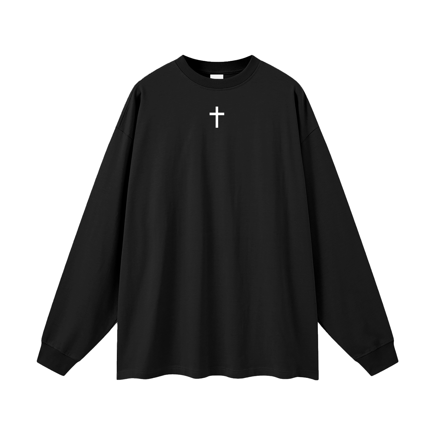 Jesus Saved My Life Oversized Long Sleeve T-Shirt