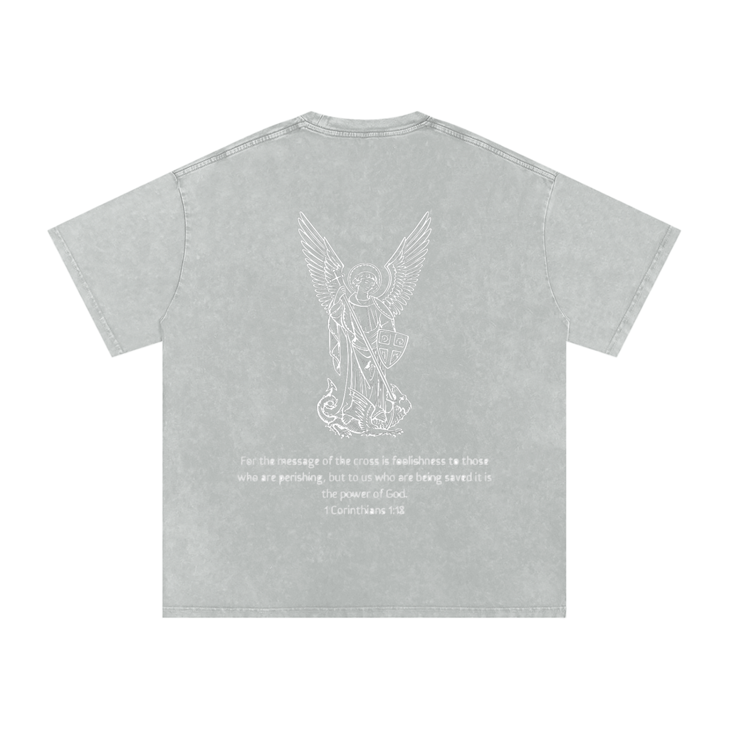 Archangel Michael Premium Snow Washed