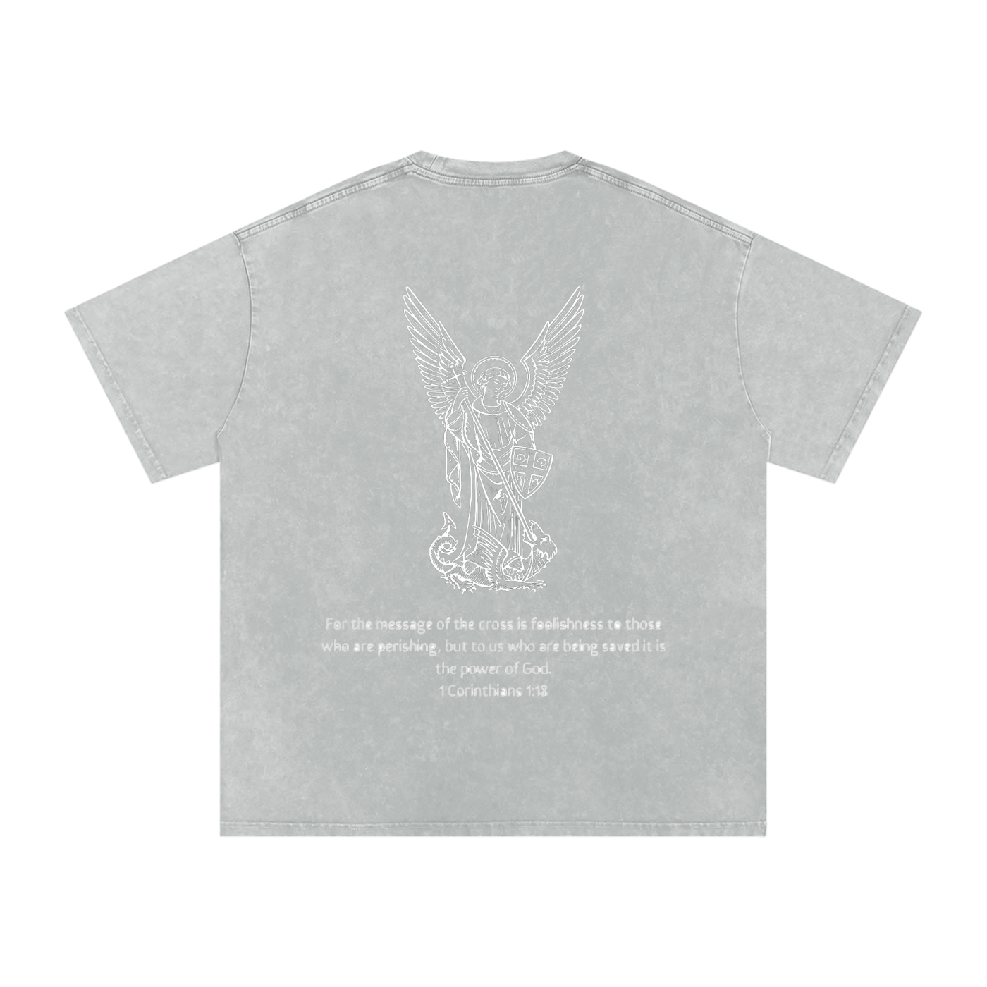 Archangel Michael Premium Snow Washed