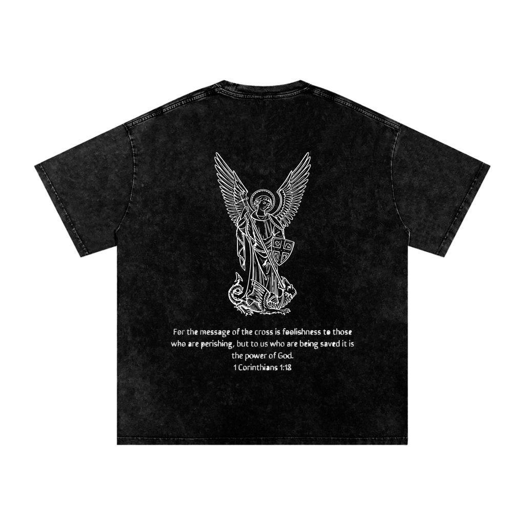 Archangel Michael Premium Snow Washed