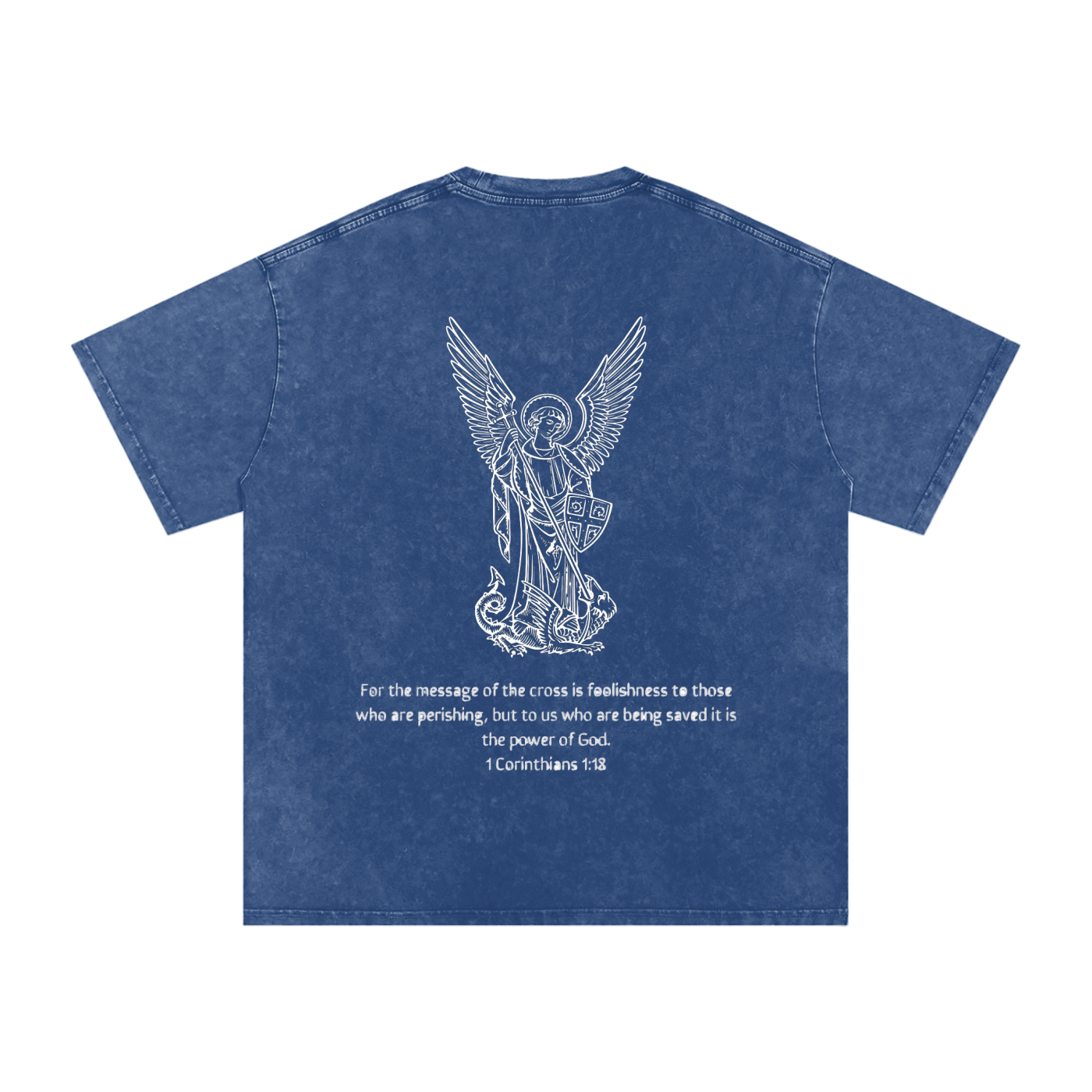 Archangel Michael Premium Snow Washed